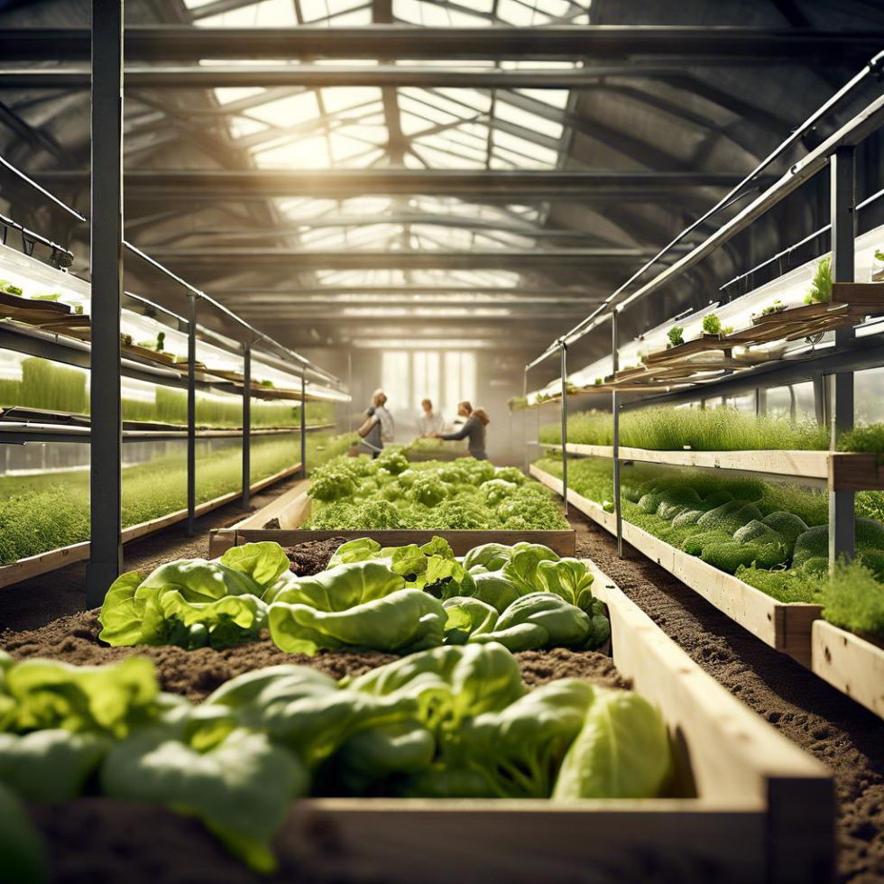 Der Einfluss von Urban Farming auf die Lebensmittelindustrie und städtische Entwicklung