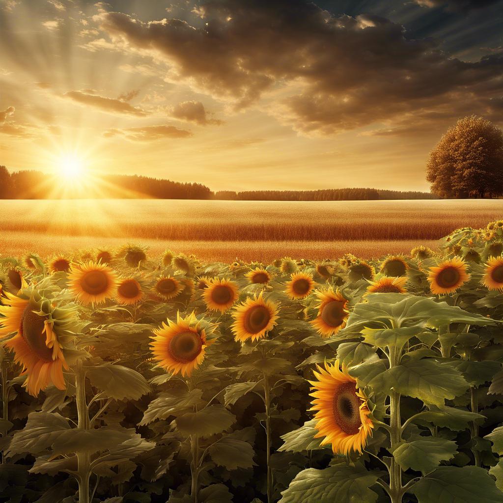 Meisterhaft festhalten: Der perfekte Sonnenuntergang im Bild