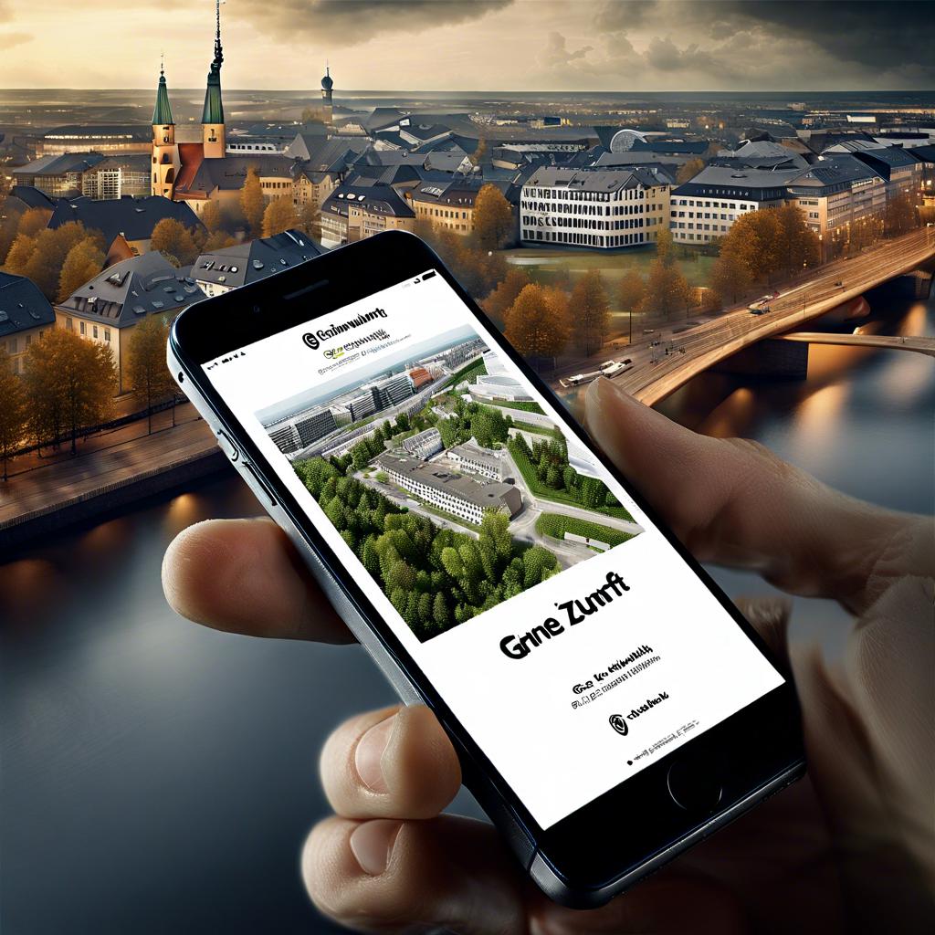 Grüne Zukunft: App-Test für nachhaltigen Städtebau