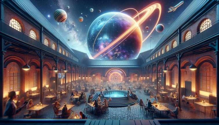 PLANET KA, das neue Planetarium im Alten Schlachthof, vereint neueste Wissenschafts‑Shows mit Kunst und interaktiven Erlebnissen
