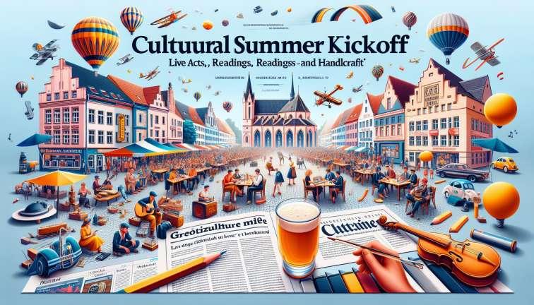 Kultureller Sommerauftakt: Grötzinger Kulturmeile kehrt zurück – Live-Acts, Lesungen und Kunsthandwerk