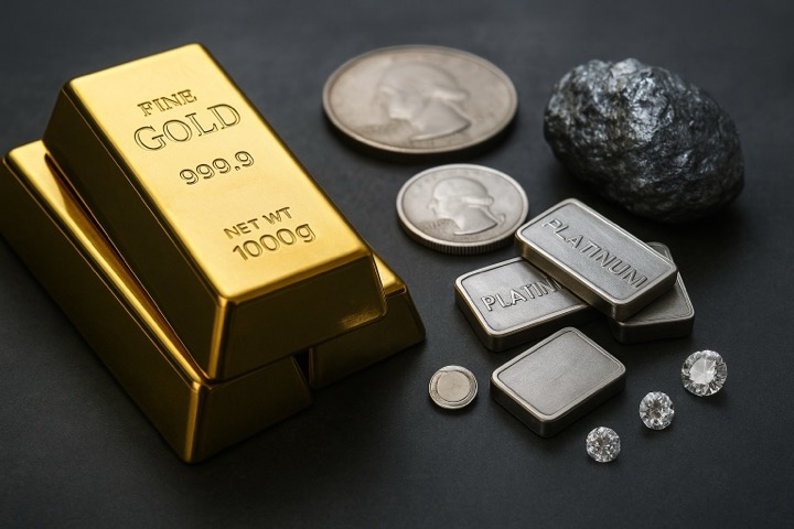 Gold und Silber
