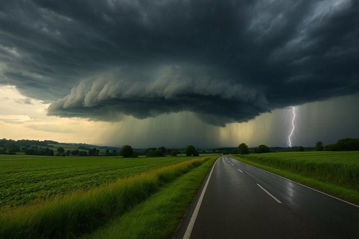 Unwetter und Hitze