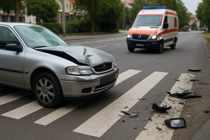 Unfall Bretten