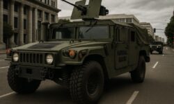USA Nationalgarde Panzerwagen