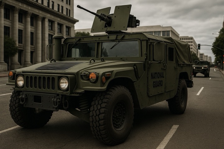 USA Nationalgarde Panzerwagen