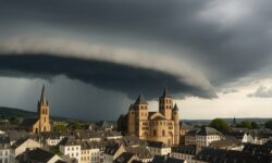 Gewitter in Trier