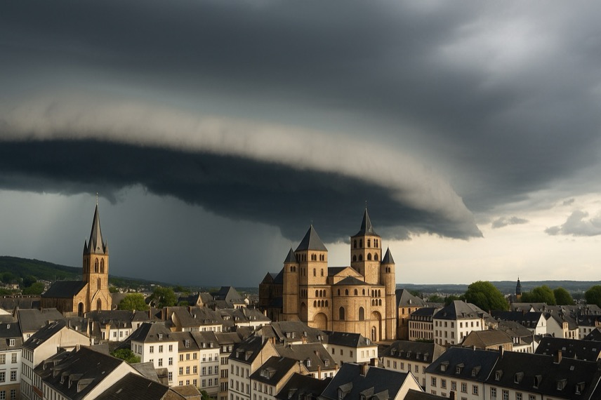 Gewitter in Trier