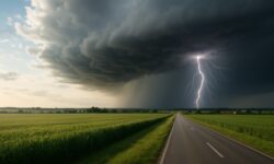 Blitz und Gewitter
