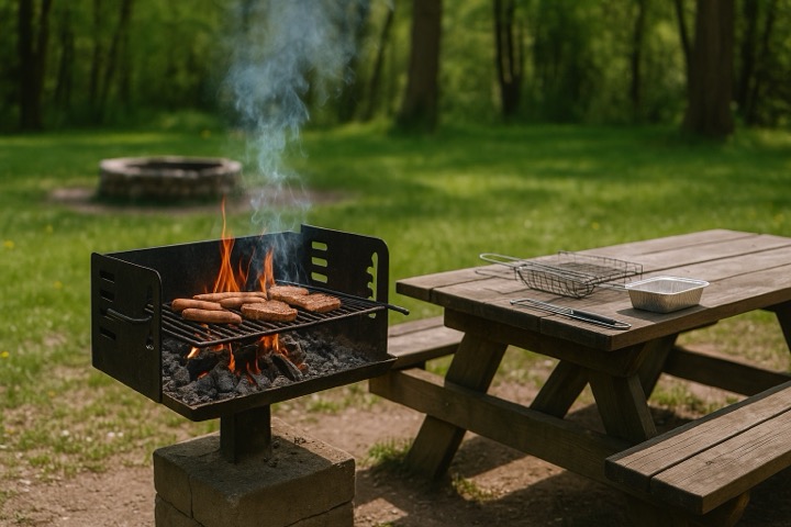 Grillstation in Bretten
