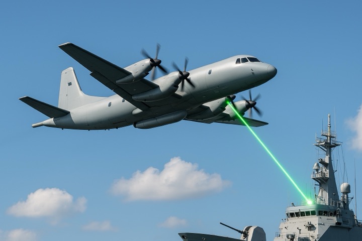 Laser Attacke