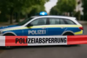 Symbolbild eines Autounfalls zwischen zwei Fahrzeugen an einer Kreuzung in Bruchsal, stellvertretend für den Unfall an der Media-Markt-Kreuzung.