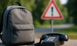 Vermisstenfall Regensburg – Rucksack und Telefon als nachgestellte Darstellung zur Suche nach der 13-jährigen Ashley Hope Karl.